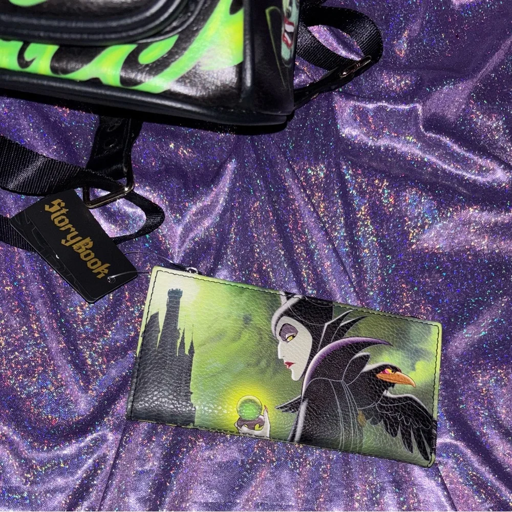 Malificent Backpack & Wallet - Picture 14 of 16